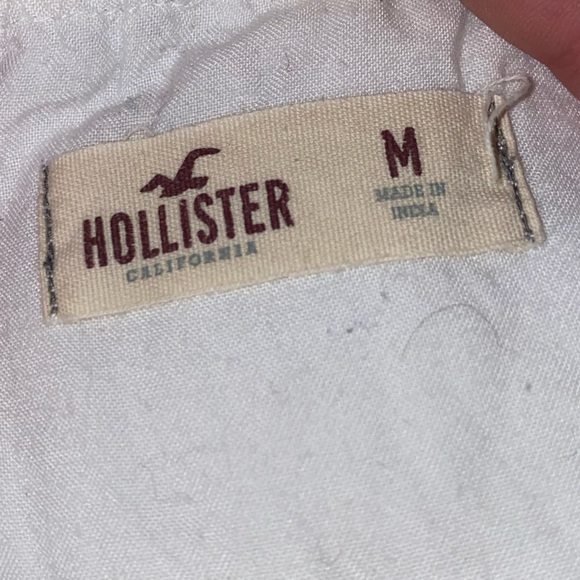 White Strapless Hollister Dress | Size: M - Picture 3 of 3